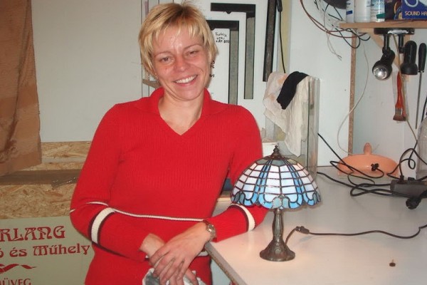 Tiffany lámpa gömb